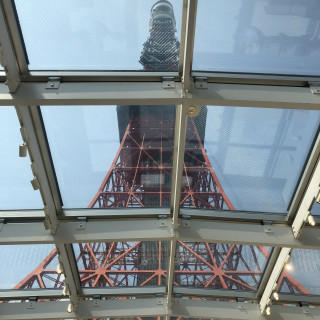 天井には東京タワー！