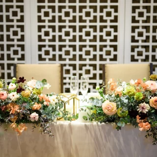 新郎新婦席