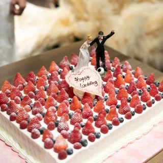 ケーキトッパー は持ち込み。