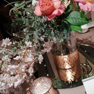 テーブル装花