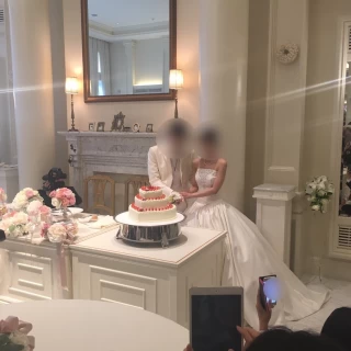 新郎新婦席