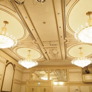 豪華な天井
