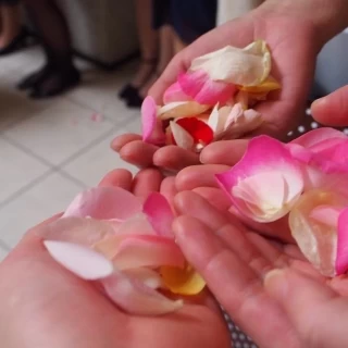 フラワーシャワー