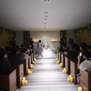 あたたかい雰囲気のチャペル