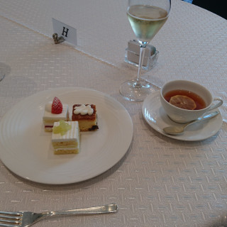 試食のケーキ