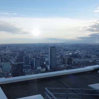 会場から見える景色