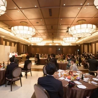 ゆとりある会場でした。