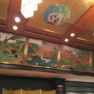 披露宴会場入り口の壁です。