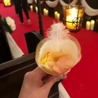 フラワーシャワー
フェザーいり