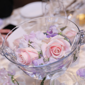 ゲストテーブル　装花|563056さんのホテルブエナビスタの写真(1039618)