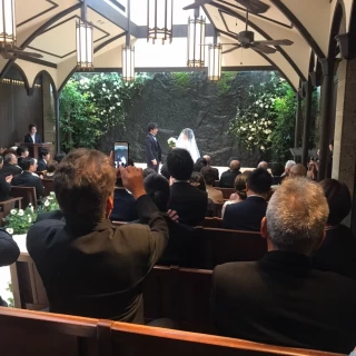 すごく雰囲気が良いチャペル
