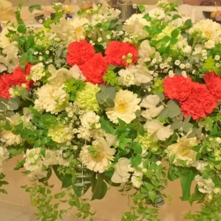 高砂のお花にもミッキーを入れました