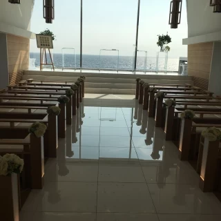 チャペルからな景色も最高です