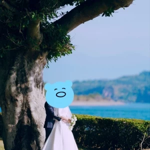 挙式まで敷地内のいろんなロケーションで写真を撮りました|563583さんの指宿白水館の写真(1046145)
