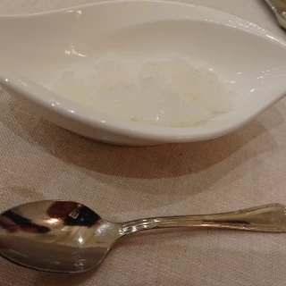 お口直しのソルベ