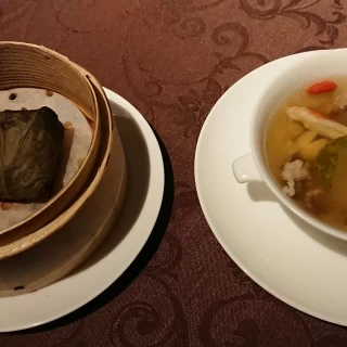 ちまきと薬膳スープ