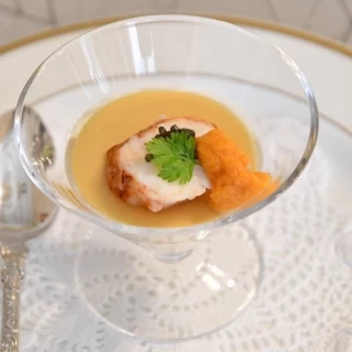 見た目にも美しい料理