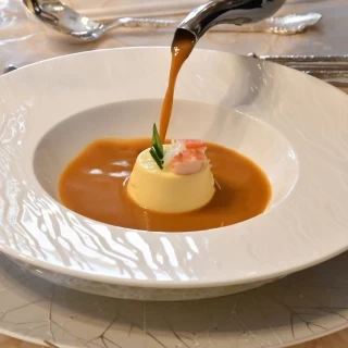料理にも演出あり