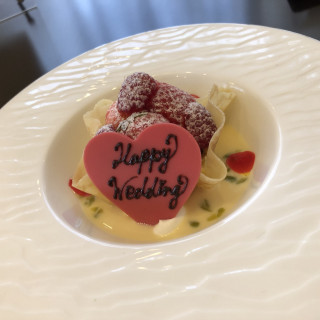 デザートの試食