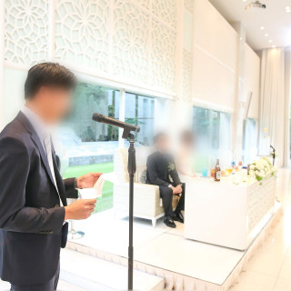 スピーチの場所が高砂と近かったので良かったです。
