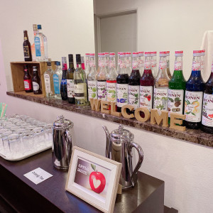 フリードリンク、ホットの飲み物もありました！|564386さんの南青山サンタキアラ教会の写真(1362633)