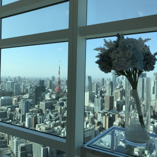 チャペルから東京タワーがみえます