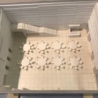 披露宴会場模型