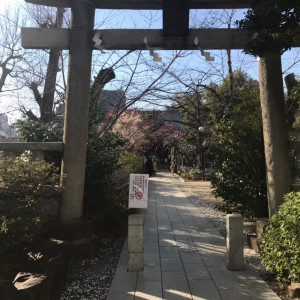 入口（主に2か所あります）|564506さんの鳩森八幡神社の写真(1054952)