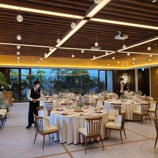 とても広い会場です