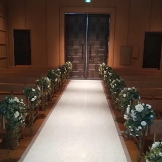 新しくキレイな会場です