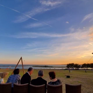 だんだん日が暮れてきました。