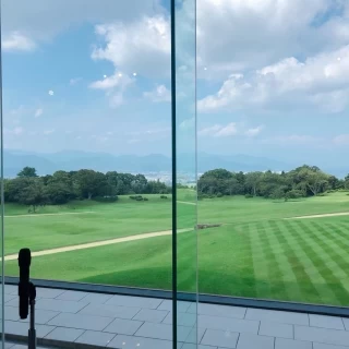 この景色をバックに披露宴を行いました！