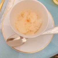 口直しのシャーベット