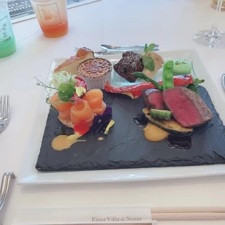 試食で頂いたワンプレートです