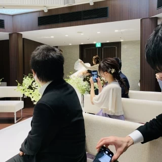 チャペルは大人っぽい雰囲気