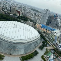 披露宴会場からの景色です