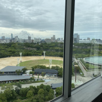 高層階のチャペルからの景色