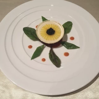前菜です。目を引きます。