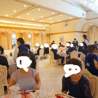 広い披露宴会場も素敵！