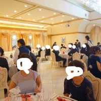 広い披露宴会場も素敵！