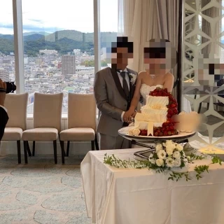 ケーキは希望通りそのまま再現してもらいました。