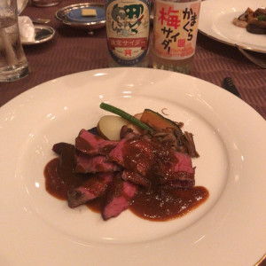 ホテルのディナーをプレゼントしていただいた際のメイン料理|565888さんの鎌倉プリンスホテルの写真(1074180)