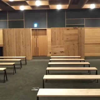 チャペル祭壇からの景色