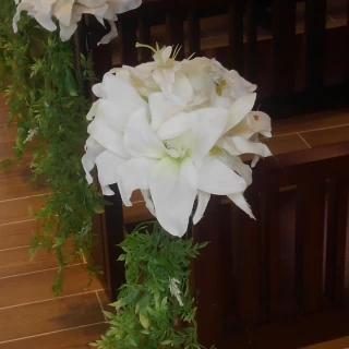 チャペルの花