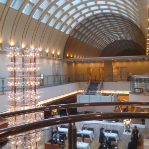 披露宴会場がある階の見晴らしが良い|565905さんのホテルグランヴィア大阪の写真(1121993)