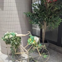 入り口横