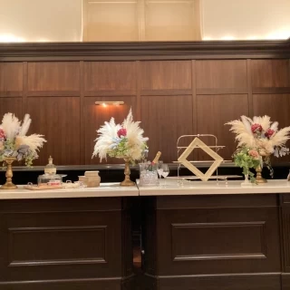 披露宴会場の装飾