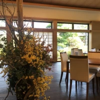 ロビーも和のテイスト