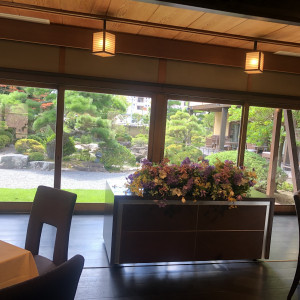 高砂席の装飾|565988さんのTHE GARDEN DINING 弓絃葉（ザ・ガーデンダイニング ユズルハ）の写真(1074168)