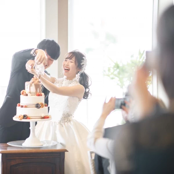 肩の力抜いたらめっちゃいい結婚式になった」｜下見の時に挙式会場に一目惚れしてこの式場に決めたくらいです！...｜口コミ・評判｜THE GRAND  HOUSE（グランドハウス）【ウエディングパーク】